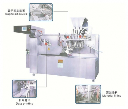 OCL-180G給袋水平式全自動包裝機 To bag horizontal automatic packaging machine